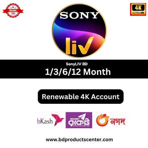 Sony Liv Premium in BD - Official Login Access - bdproductscenter